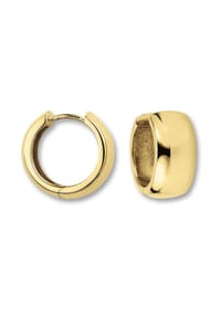 ONE ELEMENT Golden Grace - Ohrringe   Creolen aus 333 Gelbgold Ø 15,5 x 7,0 mm - gold