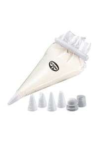 Dr.Oetker - Einweg-Spritzbeutel-Set, 38 cm  - weiß