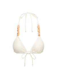 MODA MINX - Bikini Top Alicia Coin mit wunderschönen Münzanhängern - Coconut