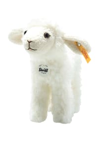 Steiff - Kuscheltier "Anni Lamm", 16 cm - WEISS