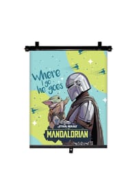 COFI - Mandalorian Rückziehbarer Auto-Sonnenschutz, einfach zu installieren - 