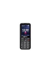 maxcom - 4G Seniorenhandy mit großem Display, SOS-Taste und 4G-Konnektivität - Schwarz Onesize