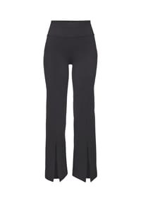COPENHAGEN STUDIOS - Leggings Active 2, Beinschlitz, für Damen - 1309 BLACK