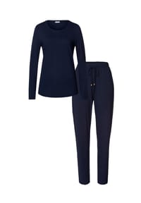 HANRO - Schlafanzug Sleep & Lounge - Dunkelblau