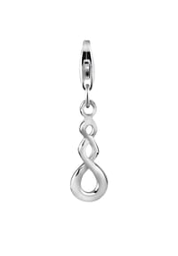 Nenalina - Charm Maori Infinity Life Symbol-Charm 925 Silber - Silber