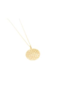 LES REINES - The Devine – Anhänger-Halskette, 24K vergoldet - Gold