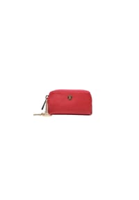 Esquire - MADISON Schlüsseletui, Leder, Emblem, für Damen - ROT