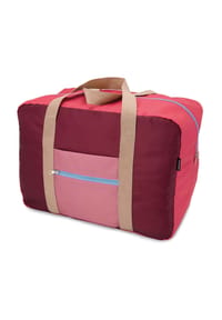 REMEMBER® - Reisetasche, faltbar - MEHRFARBIG ROT
