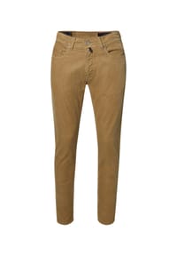 pierre cardin - Jeans Lyon mit geradem Schnitt - Braun