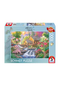 Schmidt - Bilderpuzzle "Plätschernde Stille", 1000 Teile - 