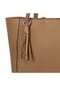 DENIM TOM TAILOR PRIYA Shopper, Kunstleder, Quaste, für Damen Bild 14