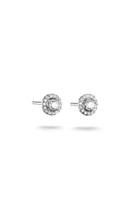 Thomas Sabo - Ohrstecker mit weißem Zirkonia im Brillantschliff - silberfarben