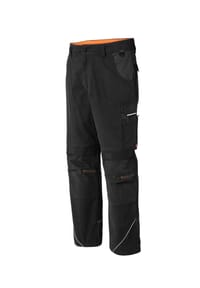HERO BY JOHN MEDOOX® - GLENN PRO WORKWEAR Herren Arbeits-Cargohose lang - black
