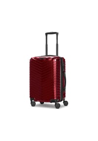 REDOLZ Essentials 18 - Essentials 18 4 Rollen Kabinentrolley 55 cm mit Dehnfalte - metallic-black shiny