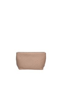 Gave Lux - Shultertasche Women's shoulder bag in genuine nappa leather, with woven texture. Equipped with removable chain shoulder strap. Handcrafted Italian product. Made in Italy. - BLU