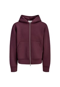 JACK & JONES - Sweatjacke LEGACY Kapuzensweatjacke - lila