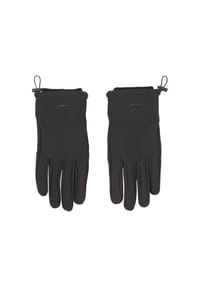 LERROS - Robuste Handschuhe in Melange-Optik aus Kunstgewebe - BLACK