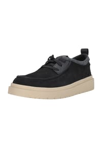 CLARKS® - Schnürschuhe Polden Moc mit ultraleichter und federnder Sohle - 2250 Navy Suede