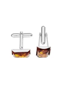 OSTSEE-SCHMUCK® - Manschettenknöpfe , Classic 14 x 10 mm , Silber 925/000 - silber