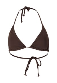 ENDURANCE ATHLECIA - Bikinioberteil Sherrill im stilvoll gebundenen Triangle-Style - 1001 Black