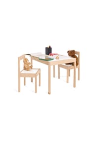Pinolino® - Kindersitzgruppe 'Olaf', 3-tlg. - natur/weiß