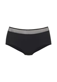 LASCANA - Perfect Basics Panty, blickdicht, Schleife, für Damen - BLACK
