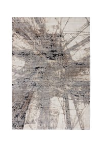 Kayoom - Wohnzimmer Teppich – Webteppich Firenze 485 in grau - grau