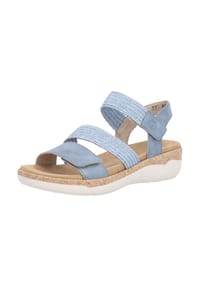 remonte® - Lederimitat Sandalen - Blau