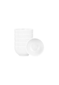 Seltmann Weiden Cappuccinoschalen Amina 400 ml 6er Set - AMINA - grau