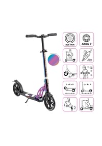 SIX DEGREES - Aluminium Scooter 205 mm neochrome Special-Edition - neochrome