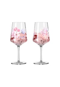 RITZENHOFF Cocktailglas-Set, 2-teilig - SOMMERSONETT - PINK VIOLETT
