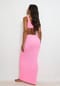 MODA MINX Maxirock Scrunch Long Maxi Skirt mit strukturiertem Scrunch-Material Bild 3