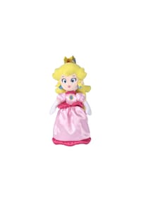 Simba - Kuscheltier Super Mario Peach, 27 cm - mehrfarbig