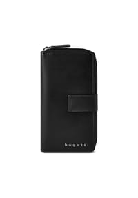bugatti Valencia - Valencia Geldbörse RFID Schutz Leder 19 cm - black