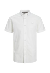 JACK & JONES - Hemd SUMMER SHIELD Kurzarmhemd - weiß