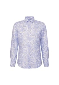 seidensticker - Leinenhemd Schwarze Rose - Light Blue (0011)