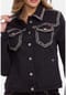 CIPO & BAXX® JACKET WJ213 mit Nietenbesatz Ausgefallen Denim Freizeitjacke Bild 9