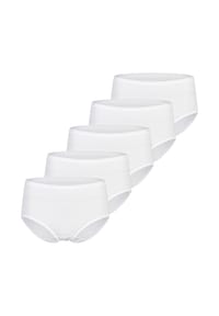 Speidel. - Midi Slip 5er Pack Cotton & More - Beige / weiß