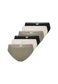 SCHIESSER - Rioslip Modern - creme,grün,schwarz