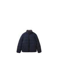 TOM TAILOR - Steppjacke, uni, Eingriffstaschen, für Herren - 29999 BLACK
