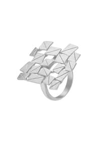 heideman - Ring Partis silberfarben glanzmatt - silberfarben glanzmatt