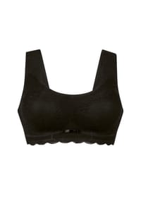 Anita - Essentials Lace Bralette, Schleife, Spitze, für Damen - 001 SCHWARZ