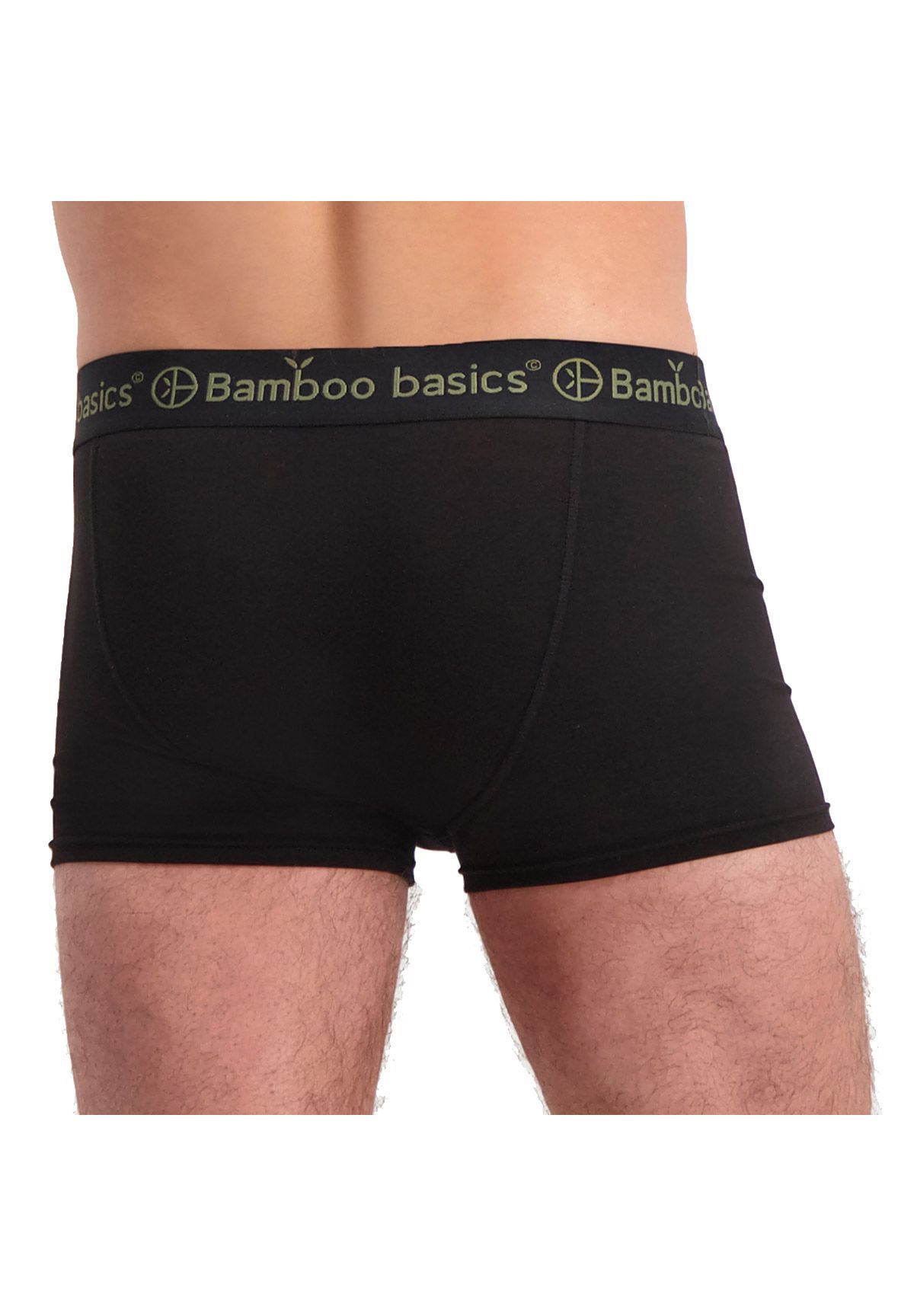 Herren Wäsche Bamboo basics Herren Boxer Shorts, 3er Pack - LIAM Trunks, atmungsaktiv, Jersey
