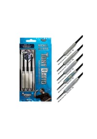 COFI - Formula Sports Tony David Nickel Silver Dartset 26g Steeldarts - Silber OneSize