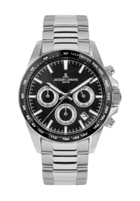JACQUES LEMANS LIVERPOOL - Herren Chronograph "1-1877" - DUNKEL BLAU