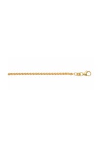 Adelia's - Damen Gold Schmuck 333 Gold Zopf Halskette Ø 1,7 mm - gold