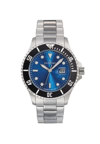 DUGENA DIVER - Sportliche Armbanduhr Diver XL - bicolor/schwarz/grün