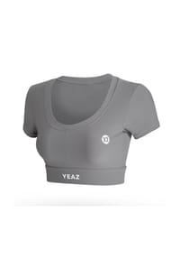YEAZ - SHORT TOP CLUB LEVEL - grau