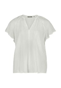 zero - Bluse mit V-Ausschnitt - Deep Lagoon