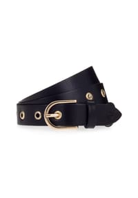 Tamaris - Gürtel Leder - 790 BLACK
